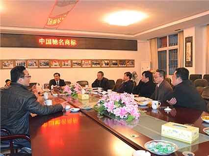 湖南省經信委中小企業(yè)局局長黃學工等領導一行蒞臨湘潭恒欣