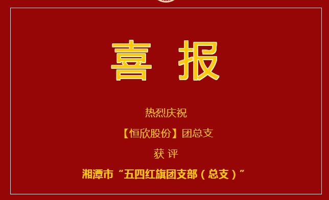 【恒欣股份】獲“五四紅旗團(tuán)總支”稱號